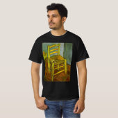 T-shirt Vincent van Gogh - La chaise de Vincent avec son t (Devant entier)