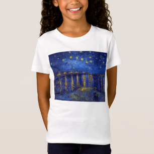 T-Shirt Vincent Van Gogh, La Nuit étoilée peinture