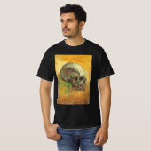 T-shirt Vincent van Gogh - La vie morte avec le crâne (Devant entier)