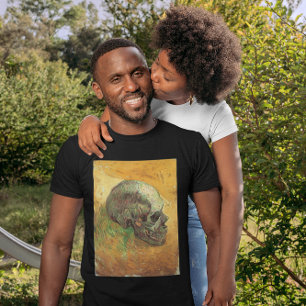 T-shirt Vincent van Gogh - La vie morte avec le crâne