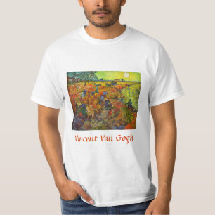 T-shirt Vincent van Gogh - Le vignoble rouge