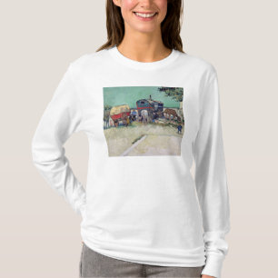 T-shirt Vincent van Gogh   les caravanes, campement gitan