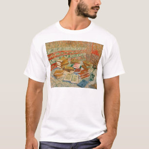T-shirt Vincent van Gogh   les livres jaunes, 1887
