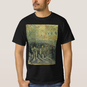 T-shirt Vincent van Gogh - Les Prisonniers faisant de l'ex
