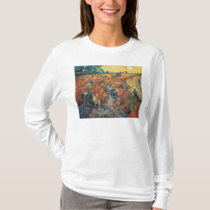 T-shirt Vincent van Gogh  Les vignobles rouges à Arles, 1
