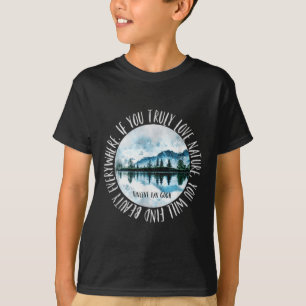 T-shirt Vincent Van Gogh Motivation Inspiration Nature