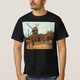 T-shirt Vincent van Gogh - Moulin de la Galette, le moulin