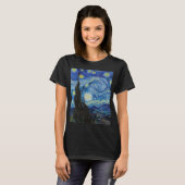 T-shirt Vincent Van Gogh Nuit d'art Vintage (Devant entier)