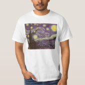 T-shirt Vincent van Gogh - Nuit étoilée (Devant)