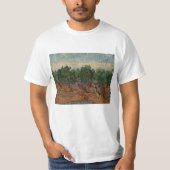 T-shirt Vincent van Gogh - Olive Grove (Devant)