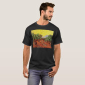 T-shirt Vincent Van Gogh - Oliviers Au Ciel Jaune (Devant entier)