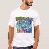 T-shirt Vincent Van Gogh peignant les Iris (Devant)