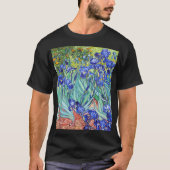 T-shirt Vincent Van Gogh peignant les Iris (Devant)
