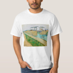 T-shirt Vincent van Gogh - Pont Langlois à Arles #2