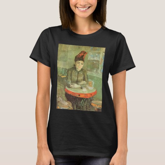 T-shirt Vincent van Gogh - Portrait d'Agostina Segatori (Devant)