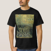 T-shirt Vincent van Gogh - Prisonniers exerçant (Devant)