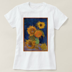 T-shirt Vincent van Gogh Six Sunflowers GalleryHD Art