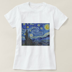 T-shirt Vincent van Gogh Starry Night GalleryHD Fine Art