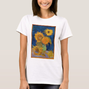 T-shirt Vincent Van Gogh - Sunflowers, 2e version
