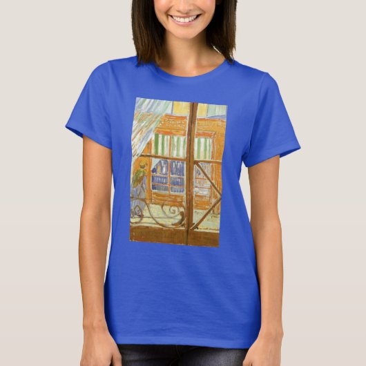 T-shirt Vincent van Gogh - Une vitrine de boucher de porc (Devant)