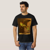 T-shirt Vincent van Gogh - Vie morte avec perroquet vert (Devant entier)