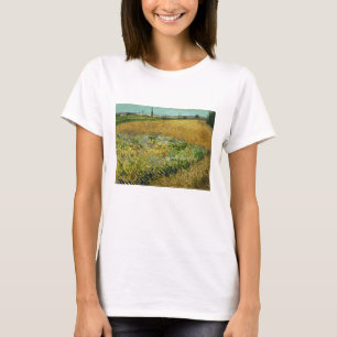 T-shirt Vincent Van Gogh, Wheatfield, Korenveld