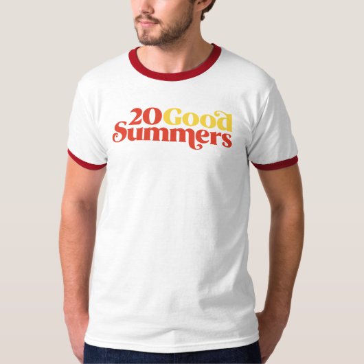 T-shirt Vingt Bons Étés : Sonnerie (Devant)