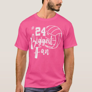 T-shirt Vingt-Quatre 24'S Plus Gros Ventilateur De Volley-