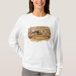 T-shirt Vingt-sept canons de livre sur un cuirassé