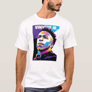 T-shirt Vinicius Jr. en style WPAP
