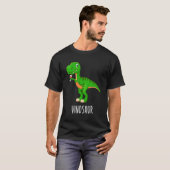 T-shirt Vinosaur Dinosaur Rex Vino Bridesmai (Devant entier)
