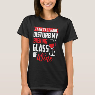 T-shirt Vins amusants Humours alcooliques Boissons rouges 