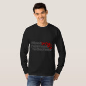 T-shirt Vins Et Pyjamas Et Bachelor Relaxés (Devant entier)