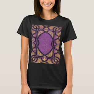 T-shirt Vins violet et or tombés Couverture du livre