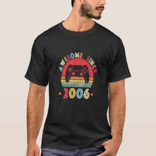T-shirt Vintage 16ème anniversaire stupéfiant depuis 2006