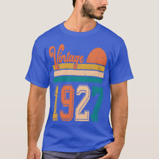 T-shirt Vintage 1927 birthday gift funny