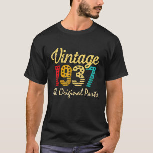 T-shirt Vintage 1937 85 Ans Hommes Et Femmes 85e Birt