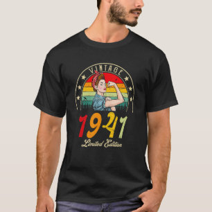 T-shirt Vintage 1941 1941 81e Jour B 81 Ans