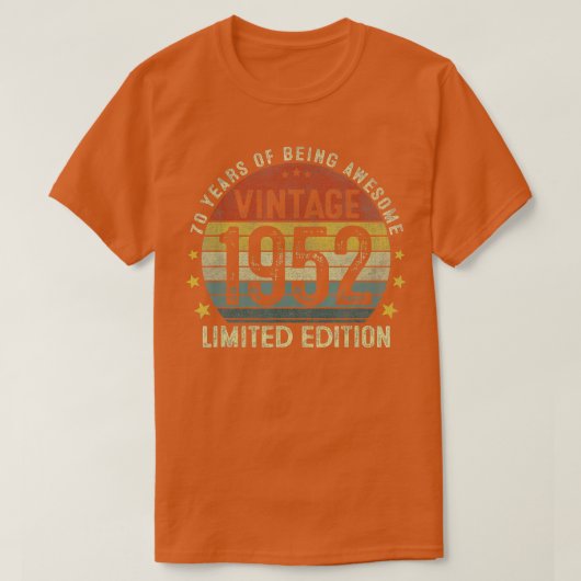 T-shirt Vintage 1952 (Design devant)