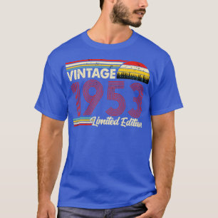 T-shirt Vintage 1953 Birthday Shirt Limited Edition 1953 B