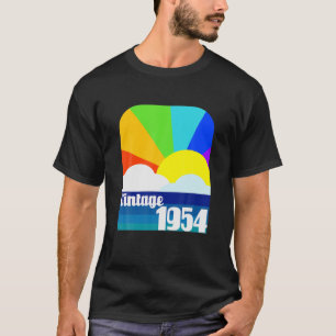 T-shirt Vintage 1954 68E Anniversaire 68 Anniversaire