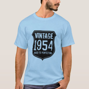 T-shirt Vintage 1954, âge à la perfection tee - shirt pour