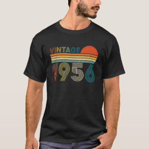 T-shirt Vintage 1956 67 Ans 67ème Anniversaire Homme W