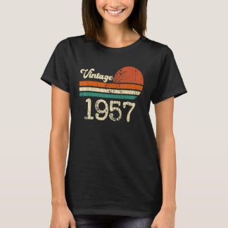 T-shirt Vintage 1957 Fait En 1957 66e Anniversaire Tenue 6
