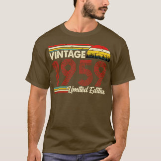 T-shirt Vintage 1959 Birthday Shirt Limited Edition 1959 B