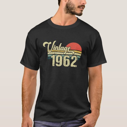 T-shirt Vintage 1962 (Devant)
