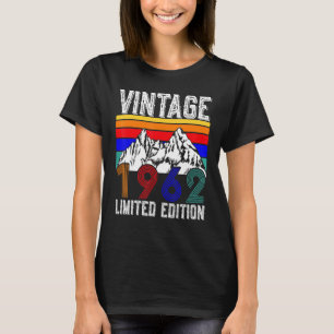T-shirt Vintage 1962 60 Ans Garçons Filles 60e anniversair