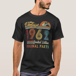 T-shirt Vintage 1962 Édition Limitée Pièces originales