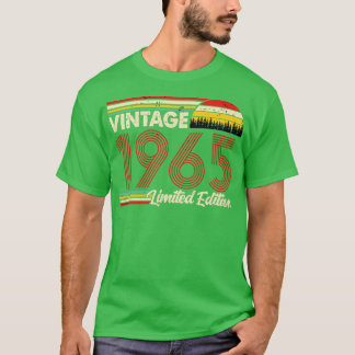 T-shirt Vintage 1965 Birthday Shirt Limited Edition 1965 B