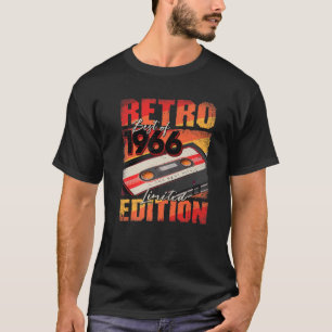 T-shirt Vintage 1966 T Meilleur De 1966 Bande De Cassette
